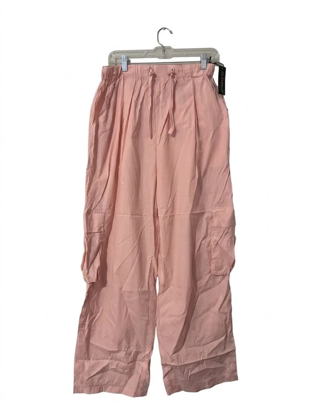 Blank NYC Primrose Parachute Cargo Pants – Light Pink Small